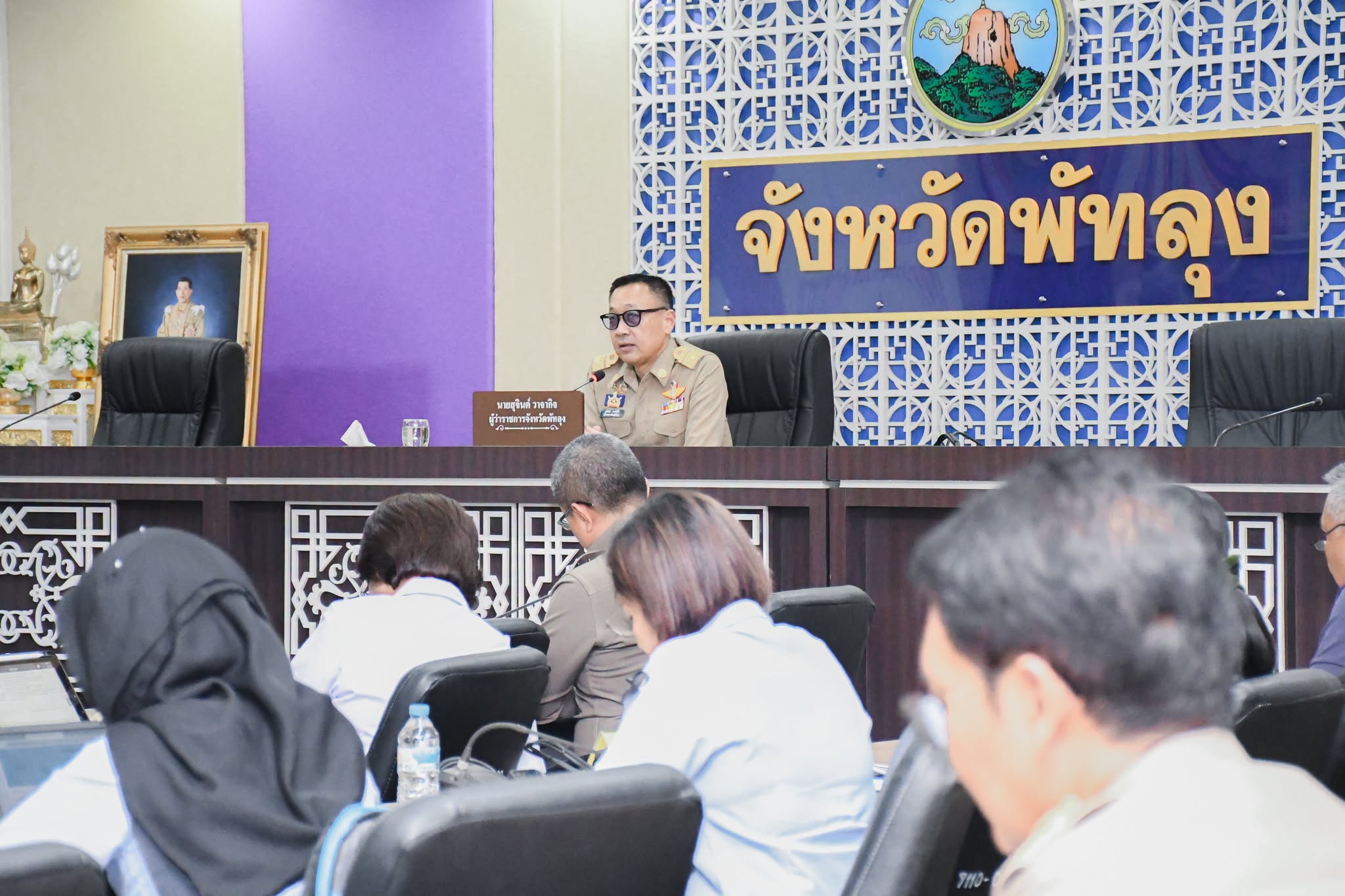ผู้ว่าฯ พัทลุง ปลุกทุกภาคส่วนเดินหน้าแก้ปัญหายาเสพติดอย่างต่อเนื่อง เชื่อหากร่วมมือจริงจัง สถานการณ์จะดีขึ้น ขณะ ป.ป.ส.ภาค 9 ชี้พัทลุงมีปัญหาอยู่ในระดับกลางของภาคใต้ตอนล่าง&nbsp;
